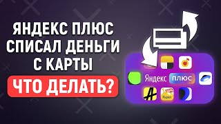 Яндекс Плюс списал деньги с карты. Что делать?