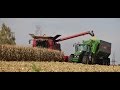 CORN HARVEST | Case IH Axial-Flow 9120 | John Deere 8530 &amp; Bergmann | Agriculture |