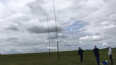 40M Phased Vertical Antenna. G4RS Royal Signals Station