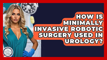 How Is Minimally Invasive Robotic Surgery Used In Urology? - The Operating Table