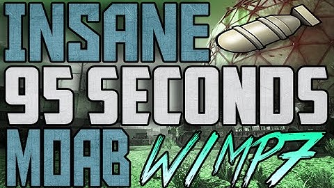 Mw3: INSANE 95 SECONDS MOAB! - I Got an Affiliate Program!