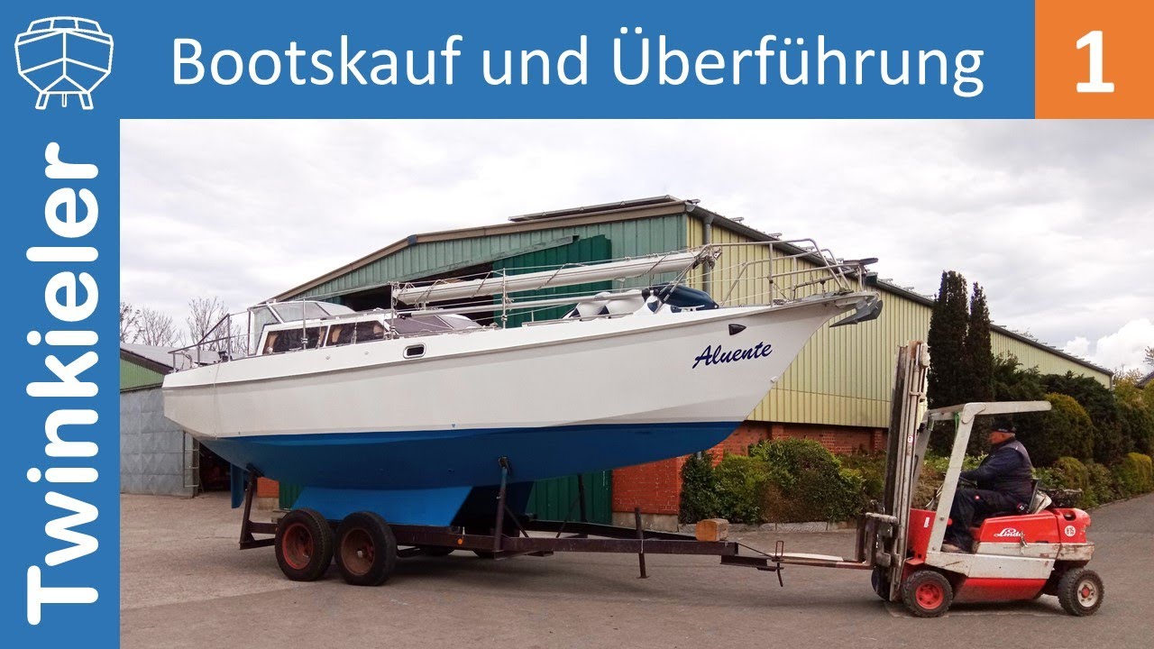 Die Aluente kommt ins Wasser