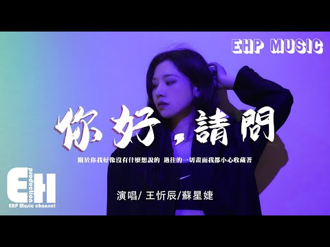 王忻辰/蘇星婕 - 你好，請問『關於你我好像沒有什麼想說的，過往的一切畫面我都小心收藏著。』【動態歌詞/Vietsub/Pinyin Lyrics】
