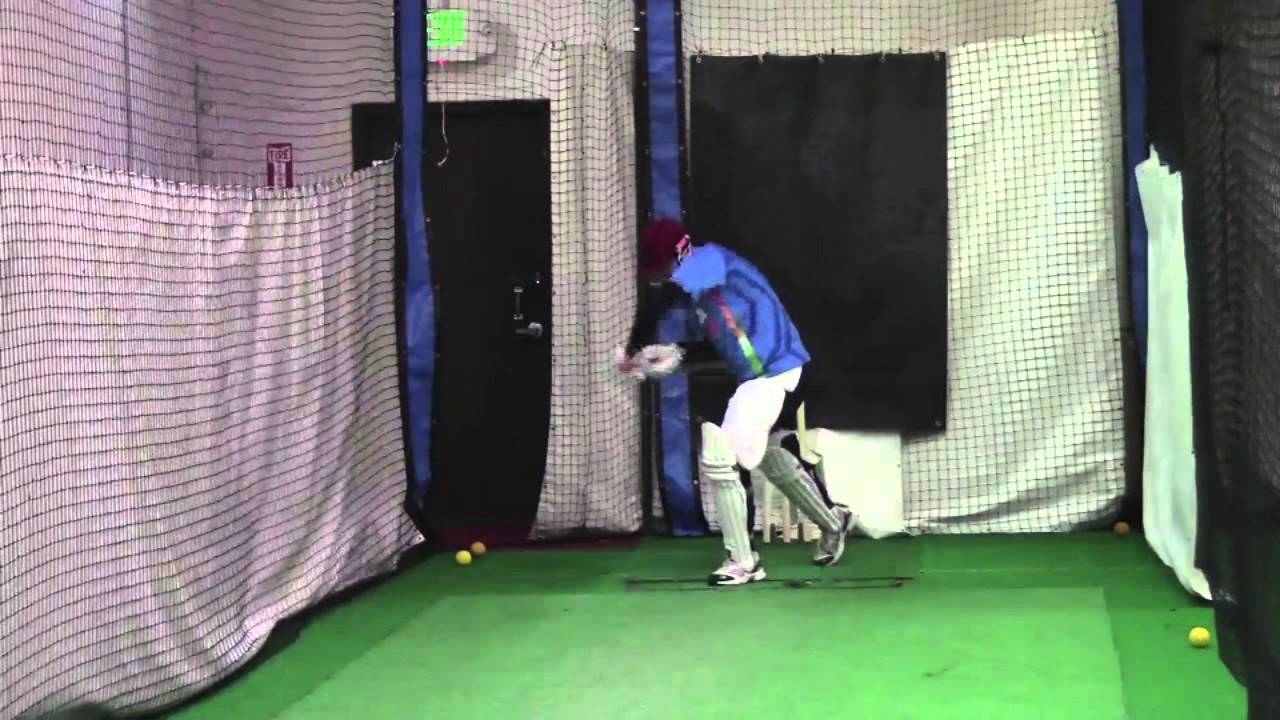 Cricket Batting Practice Part 6 Drives Cricket Strike Zone YouTube