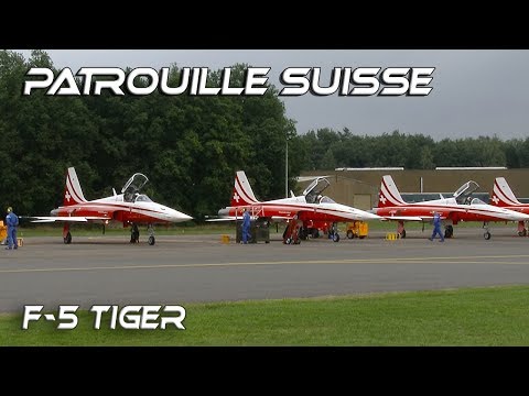 4Kᵁᴴᴰ 4K UHD Patrouille Suisse Northdrop F-5E. 2018