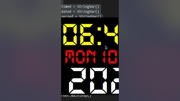 Digital Clock | Project | Python Programming #shorts