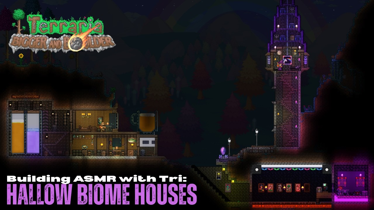 Tri Rang Terraria Terraria With Tri | Building A Tavern - YouTube