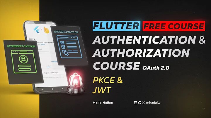 PKCE & JWT - Chapter 03 | FREE Flutter Authentication & Authorization Course 💙