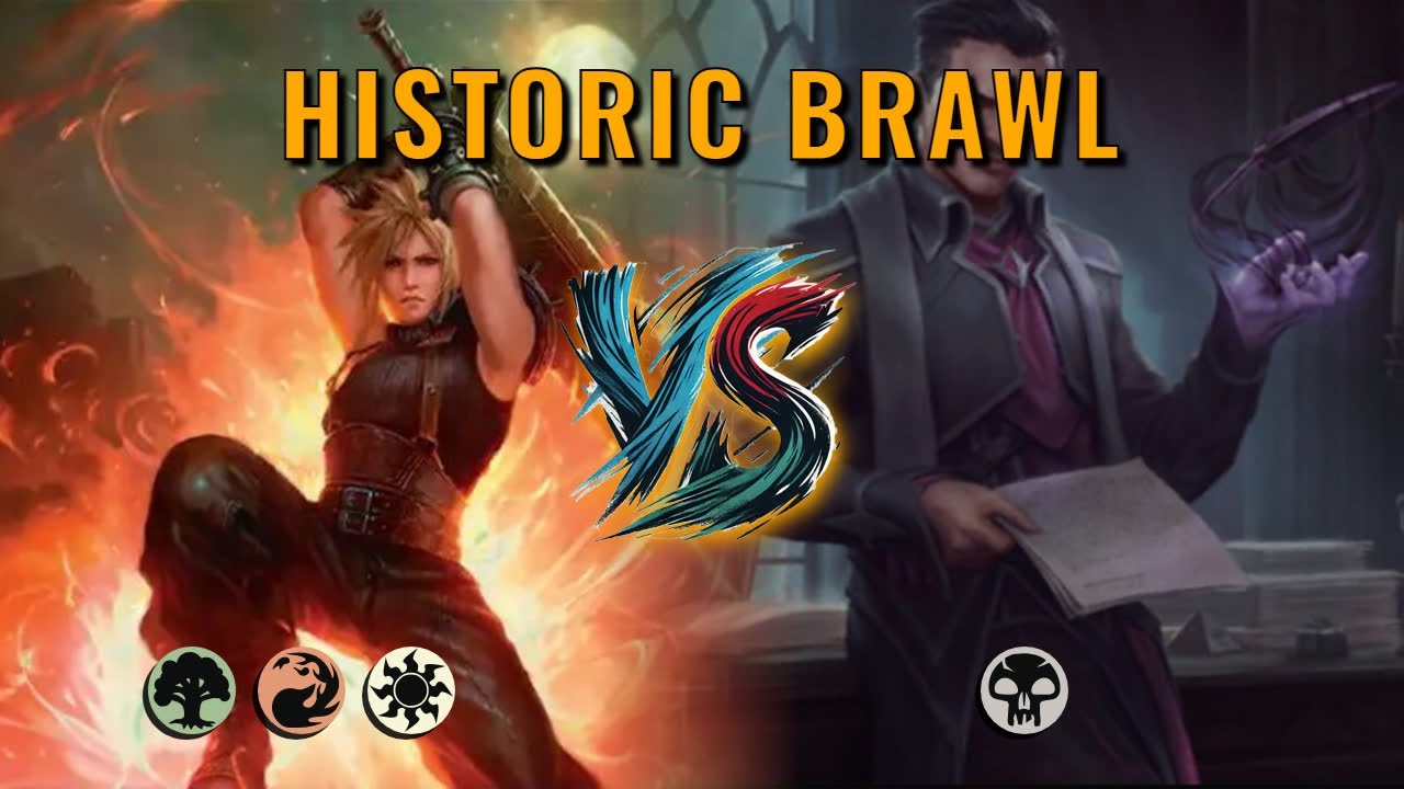MTG Historic Brawl - Cloud, Ex-SOLDIER by saitama VS Davriel, Soul Broker by Karl Hungus