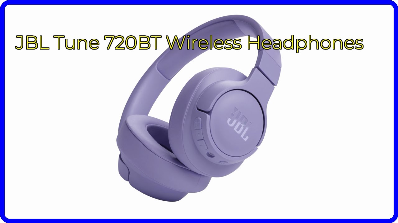 REVIEW (2026): JBL Tune 720BT Wireless Headphones. ESSENTIAL