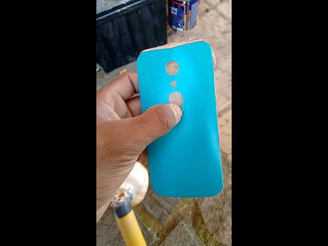 Como pintar a capinha de celular - YouTube