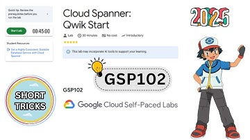 Cloud Spanner: Qwik Start || #GSP102 || #qwiklabs || Lab Solution #arcade #arcadegooglecloud