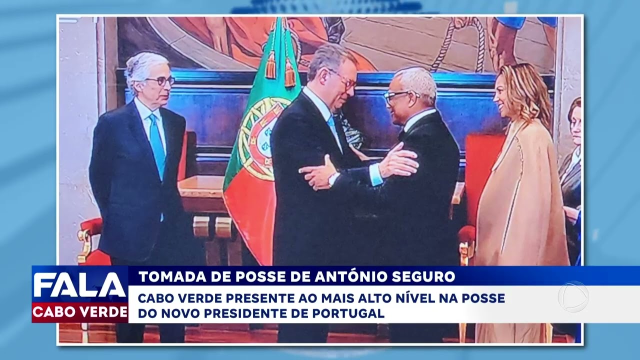 Tomada de posse de António Seguro, presidente eleito em Portugal | Fala CV