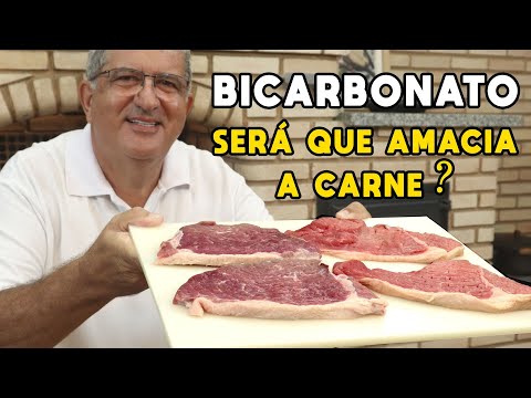 Vídeo: O bicarbonato de sódio é bom para amaciar a carne?