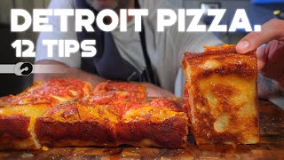 12 TIPS To Perfect Your Detroit Pizza You PROBABLY Didn't Know About. #pizza #detroit by Rollon Food 25,559 views 1 year ago 7 minutes, 6 seconds