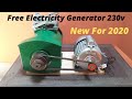 Free Electricity Generator How To Make Free Energy Generator 230v With 5kw Alternator Motor