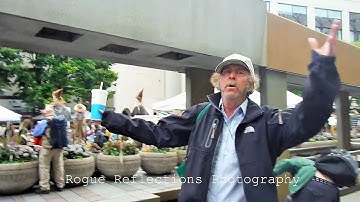 Man Wants to Yell at People But Not be Recorded.