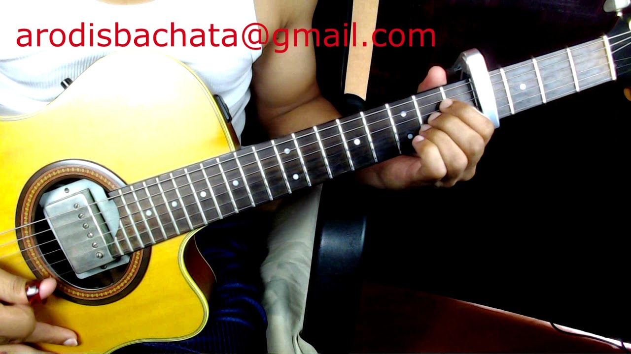 como tocar la  bachata de alex bueno que vuelva  en guitarra requinto