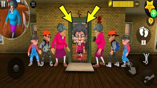 Nick & Friends Outsmart Miss T! 😂 | Scary Teacher 3D