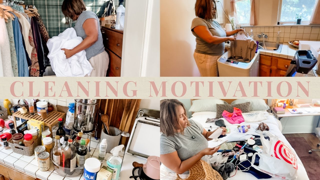 CLEAN, DECLUTTER & ORGANIZE WITH ME! NEW YEAR CLEANING MOTIVATION🏡