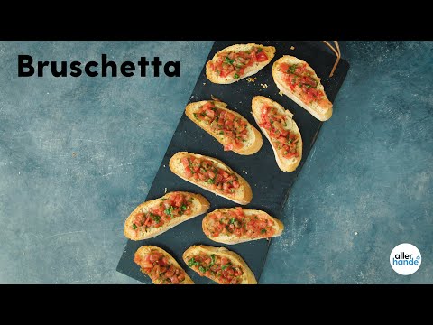 Video: Bruschetta Met Tomaten En Fetakaas
