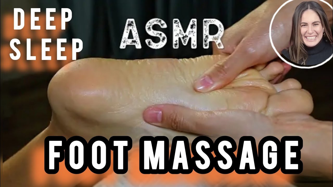 ASMR | Глубокая релаксация 😆 Массаж стоп и рефлексотерапия | Успокаивающий эффект — роскошный спа...