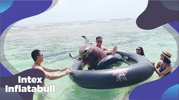 Intex Inflatabull at Melasti Beach, Bali | Intex Indonesia