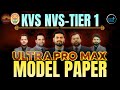 KVS NVS Tier 1 Model Paper 2025 | Ultra Pro Max Mock Test | Latest Pattern | KVS NVS MODEL PAPER |