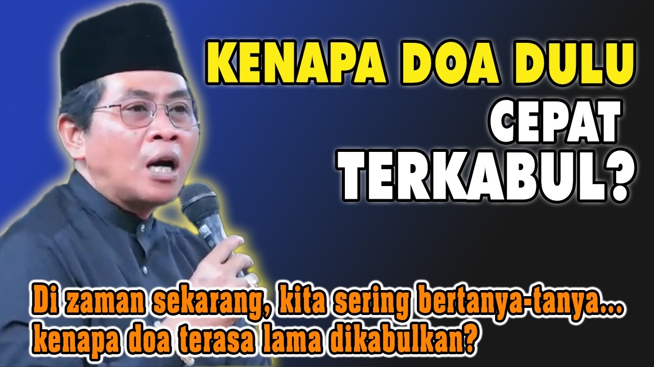 Ternyata Ini Rahasia Doa Mustajab Orang Zaman Dulu - Anwar zahid terbaru