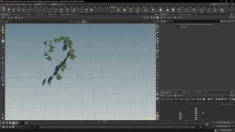 Houdini Leaves Grow on Curve