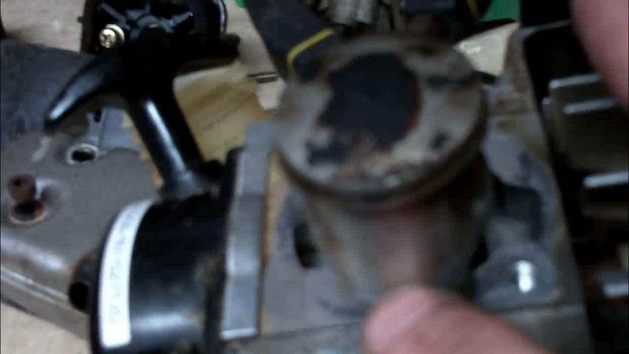 LAWN TRIMMER REPAIR homemade piston ring squeezers that actually work