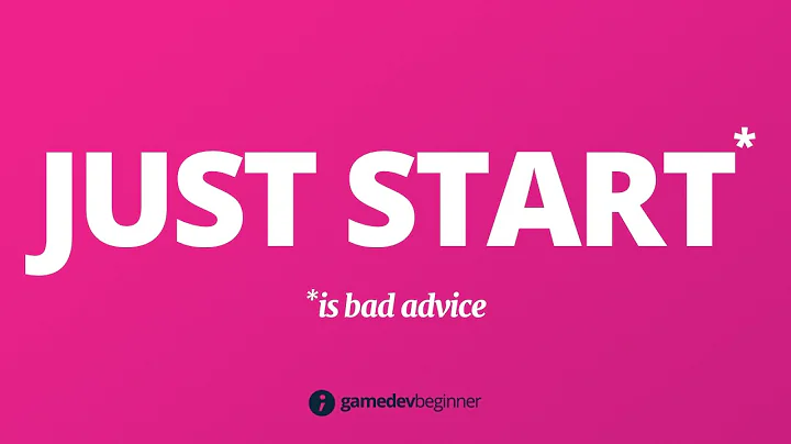 How to start making a game