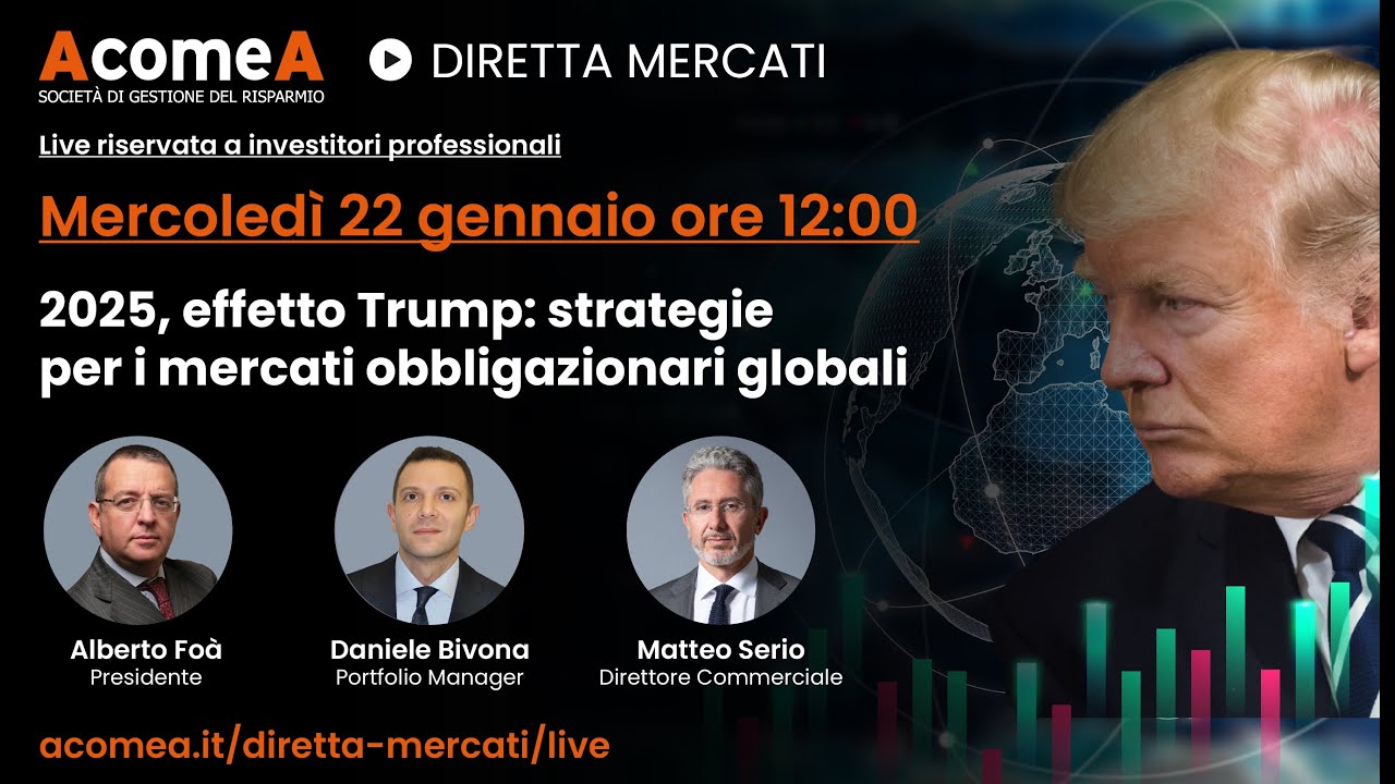 2025, effetto Trump: strategie per i mercati obbligazionari globali
