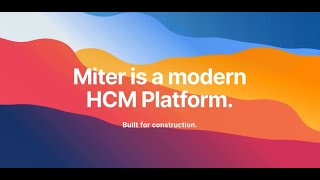 Aktion ISV: Miter Workforce Management Overview