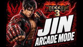 Tekken 3 Jin Kazama Arcade Mode Walkthrough | PS1 Gameplay