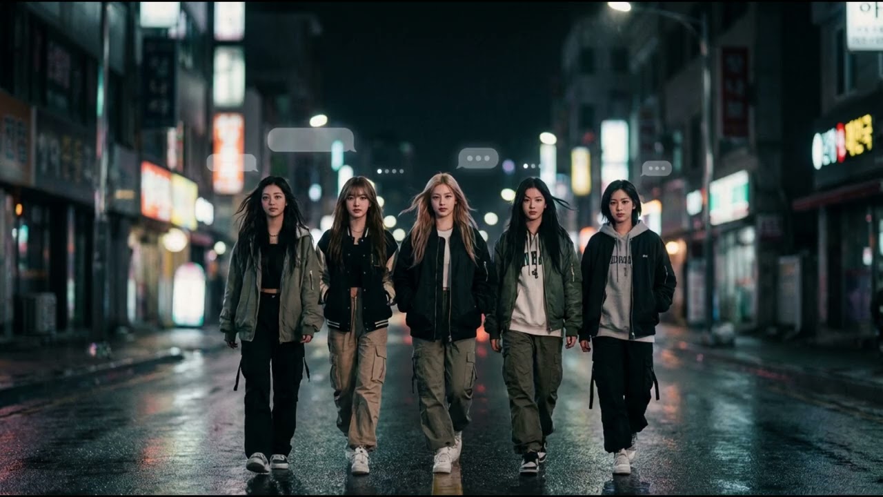 응답 없음 (No Reply) | K-POP Girl Group Pop Rock | Lyrics Video / Visualizer