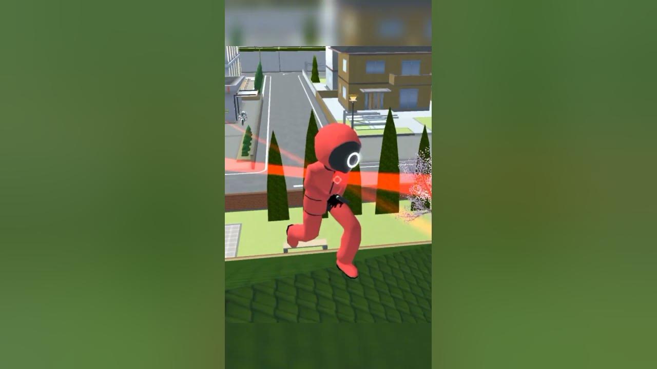 Squid Game Fun With Police ft. Yuta & Mio #sakuraschoolsimulator #shorts #sakura
