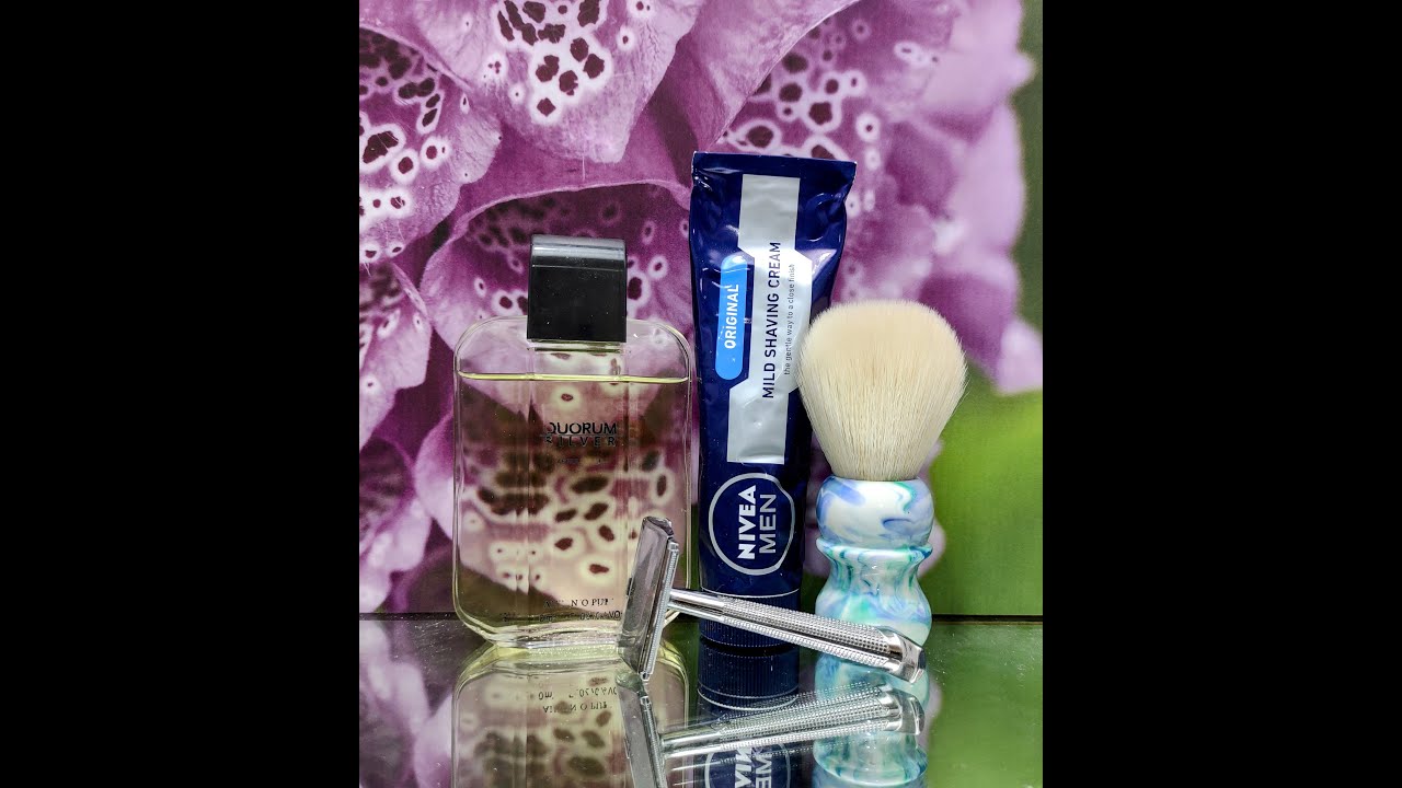 Gem G Bar, Nivea Men shaving cream & Quorum Silver aftershave