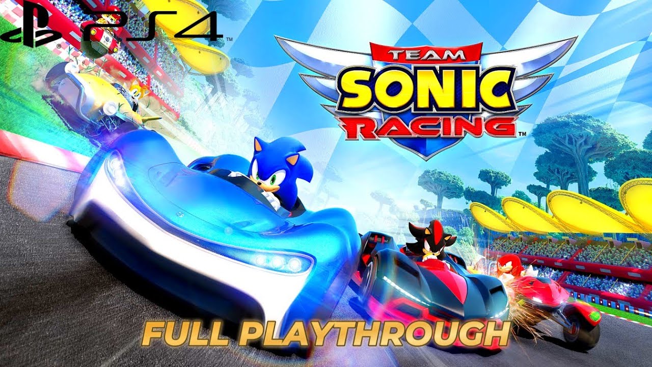BIỆT ĐỘI ĐUA XE SONIC Trò Chơi Đầy Đủ (1080P 60FPS PS4) - Chế độ chuyên ...