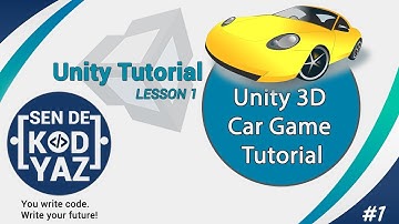 Unity 3D Car Game Tutorial Lesson 1, Unity Tutorials For Beginners