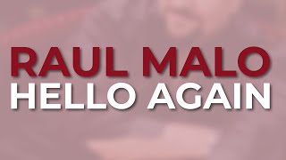 Raul Malo - Hello Again (Official Audio)
