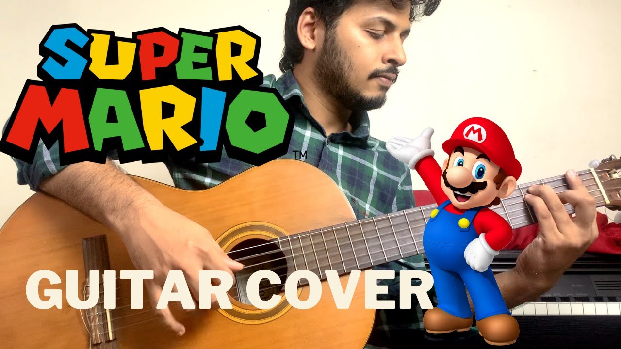 Super Mario Theme Guitar Arrangement by Tanmay Bhave on Cordoba C3M