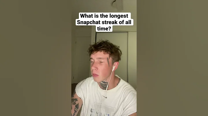 What is the longest Snapchat streak of all time? #interestingfacts #shorts #snapchat