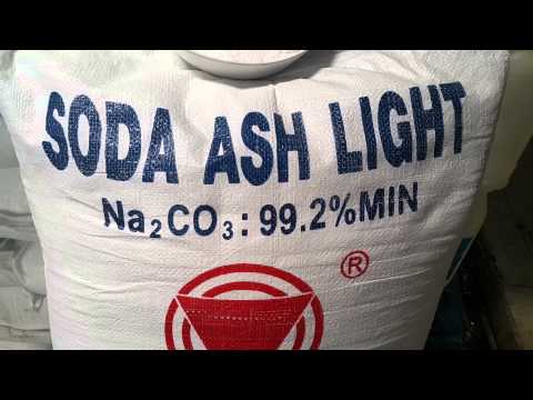 โซดาแอช SODA ASH LIGHT 99.2% สำหรับสระว่ายน้ำ