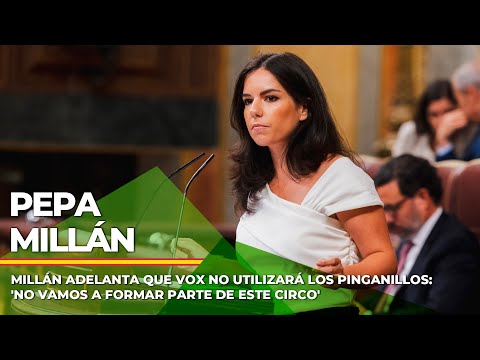 Millán adelanta que VOX no utilizará los pinganillos: 'No vamos a formar parte de este circo'