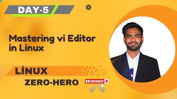 📄 Mastering the vi Editor in Linux: Essential Commands & Tips! | Cloudwings Technology