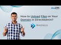 How to upload files on your domain in directadmin  milesweb