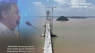 Malaysia's Longest River Bridge | Batang Lupar Bridge No. 1 Opening Before Gawai 2026 screenshot 3