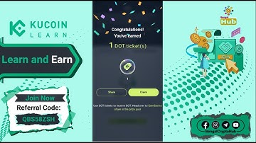 kucoin Learn and Earn | Polkadot (DOT) Quiz Answers | DOT Quiz Answer | Polkadot Quiz Solution