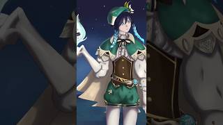 Fanart for Venti🌪️from Genshin Impact(he's my favourite character) #venti #digitalart #genshinimpact